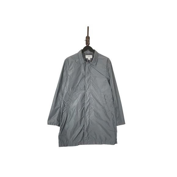 H&M Jackets & Coats Hm Men A Line Overcoat Nylon Trench Rain Coat